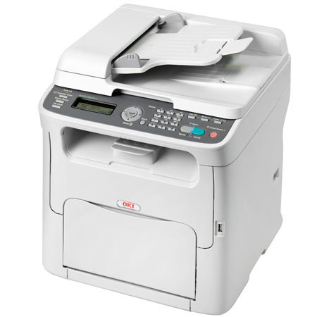 OKI Data MC160 Color Multifunction Laser Printer - Print, Copy, Scan, Fax