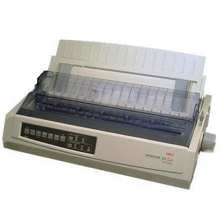 OKI Data Microline 321 Turbo Dot Matrix Printer with CSF