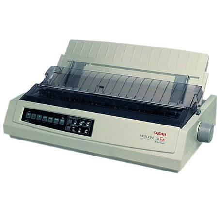 OKI Data ML321 Turbo Serial Impact Dot Matrix,435cps Print Speed, 9pin, 230v