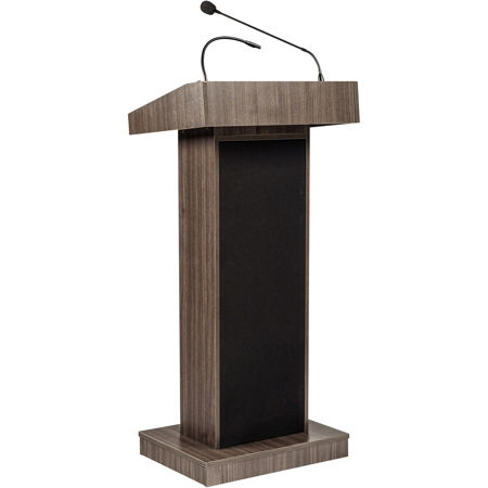 Oklahoma Sound Orator 800X Floor Sound Lectern, Ribbonwood