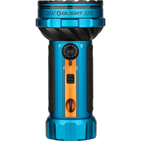 Olight Marauder Mini 2 Rechargeable Compact Powerful LED Flashlight, Roadster Blue