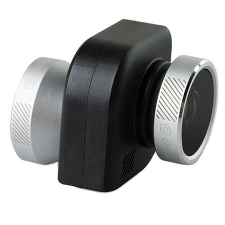Olloclip 4-in-1 Lens for Ipad Air/Mini with Retina/Mini, Silver Lens/Black Clip