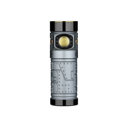 Olight Baton 4 Premium Edition Cool White LED Flashlight, Fighter Pilot Gray