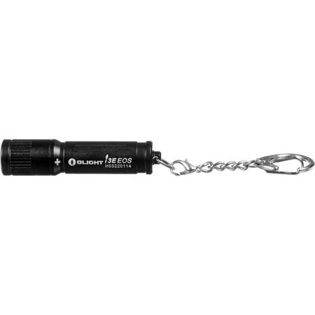 Olight I3E EOS 90 Lumens LED Flashlight with AAA Alkaline Battery, Black