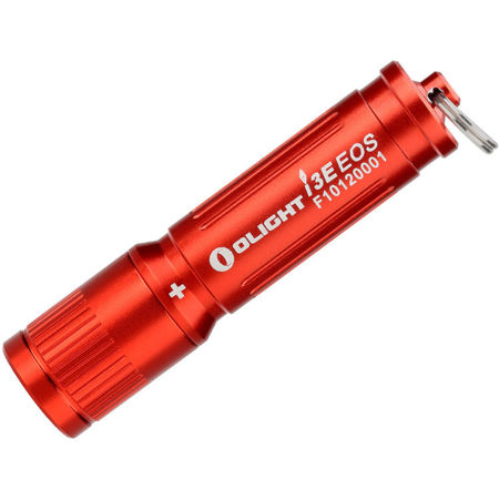 Olight I3E EOS 90 Lumens LED Flashlight with AAA Alkaline Battery, Red