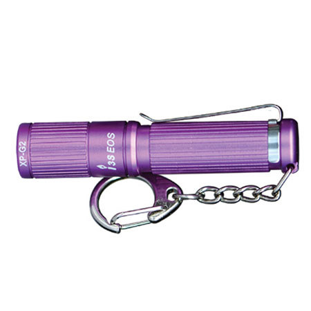 Olight i3S EOS Cree XP-G2 LED Flashlight, 80 Lumens, Purple