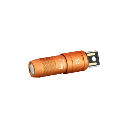 Olight imini 2 Cool White LED Mini Flashlight, Orange