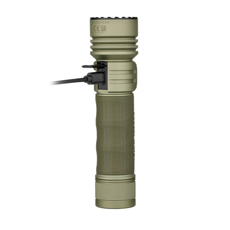 Olight Seeker Ultra Rechargeable LED Flashlight, Olive Green