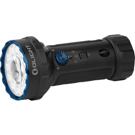 Olight Marauder Mini 2 Rechargeable Compact Powerful LED Flashlight, Black
