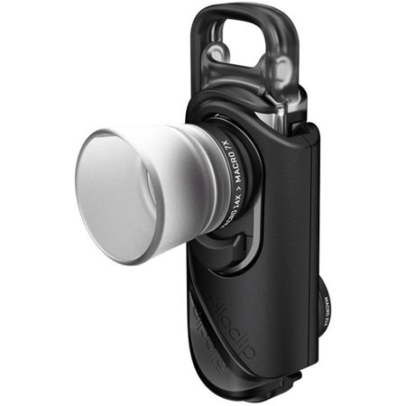 Olloclip Macro Pro Lens Set for iPhone 7/7 Plus/8/8 Plus, Black Lens/Black Clip