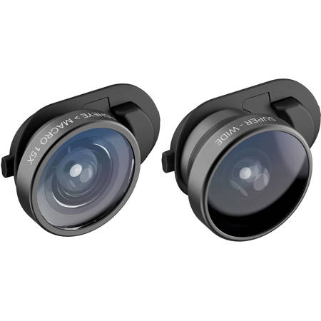 olloclip Mobile Photography Box Set for iPhone X, Black Lens/Black Clip