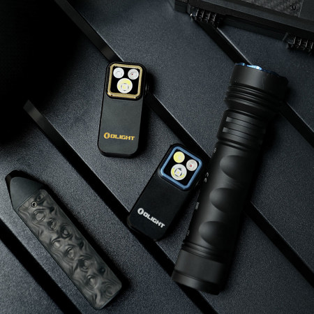 led olight flashlight Prowess Rechargeable Flashlights, Bright Light with Holster Black beam with Spot and Flood Olight Warrior X 4 Rechargeable