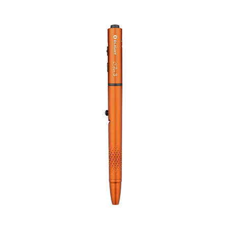 Olight O'Pen 3 Rechargeable 4-in-1 Multifunctional Penlight with Green Laser, Orange