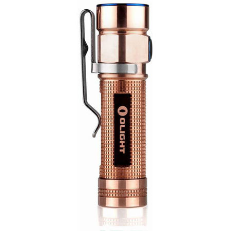 Olight S1A Baton Limited Edition CREE XM-L2 LED Flashlight, Raw Copper