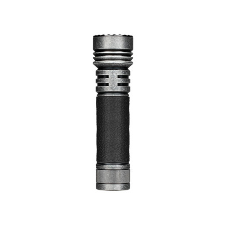 Olight Seeker 4 Pro Cool White LED Flashlight, Silver-Plated