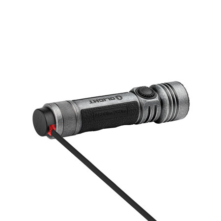 Olight Seeker 4 Pro Cool White LED Flashlight, Silver-Plated