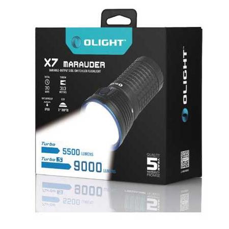 Olight X7 Marauder CREE XHP70 CW LED Flashlight, Cool White Olight X7 Marauder CREE XHP70 CW LED Flashlight, Cool White
