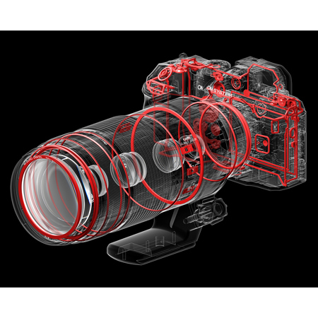 OM SYSTEM M.Zuiko Digital ED 100-400mm f/5-6.3 IS II Lens for