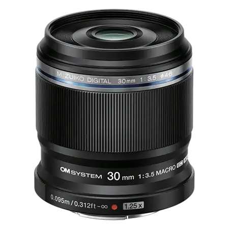 OM SYSTEM M.Zuiko Digital ED 30mm f/3.5 Macro Lens for Micro Four Thirds