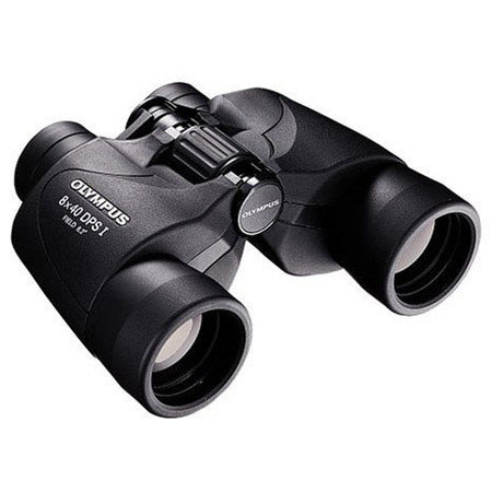 Olympus 8x40 Trooper DPS I Weather Resistant Porro Prism Binocular, 8.2 Deg AoV