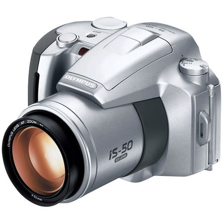 Olympus IS-50 Auto Focus SLR Camera with 28-120mm Zoom Lens, Date imprinting Capability