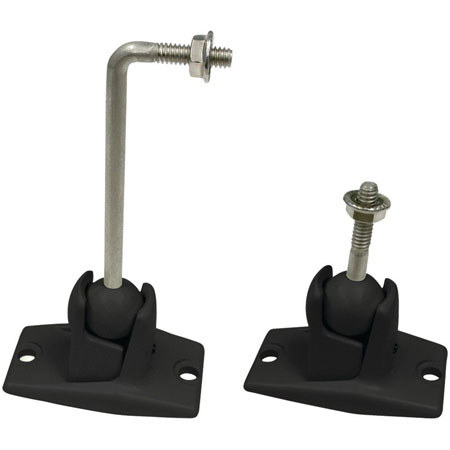 OmniMount 10.0 W/C Stainless Steel Speaker Wall/Ceiling Mount