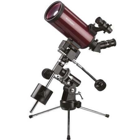 Orion Apex 90mm Min-EQ Maksutov Cassegrain Telescope Kit with Eyepiece &amp; Software, 90mm Optical Diameter, f/13.9 Focal Ratio