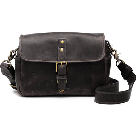 ONA The Bowery Camera Bag and Insert, Dark Truffle Leather
