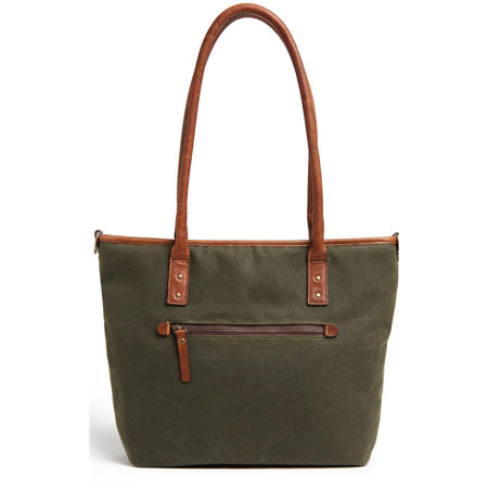ONA The Capri II Leather/Waxed Canvas Camera Bag, Olive