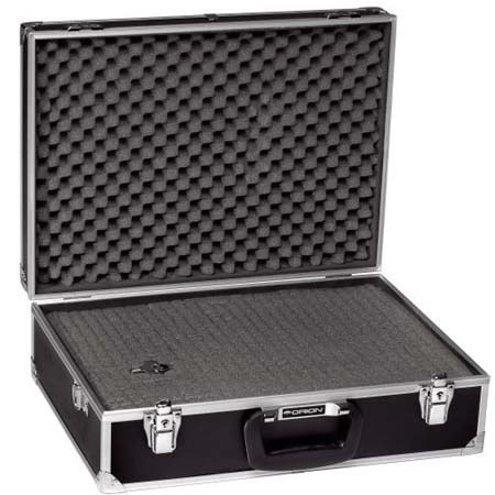 Orion ABS Clad Accessory Case with Cubed Foam, Black