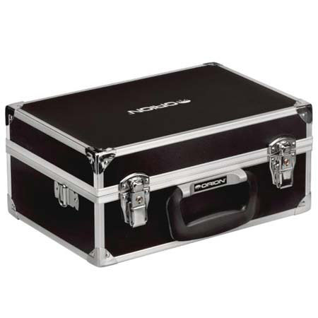 Orion Medium Deluxe Aluminum Clad Accessory Case, Black
