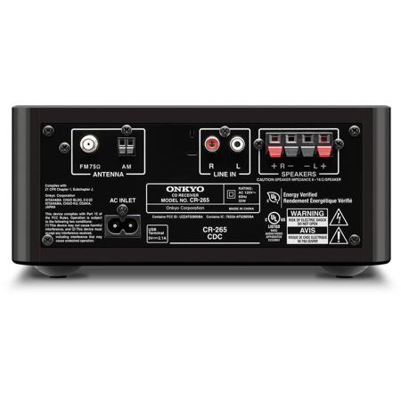 Onkyo CS-265 Colibrino CD Hi-Fi Bluetooth Mini System, Red