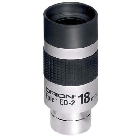 Orion 18mm Epic ED-2, Long Eye Relief Eyepiece with 55