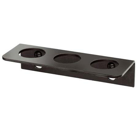 Orion Eyepiece Rack with Three 1.25" Holes, Attaches to Sideboard of Dobsonian