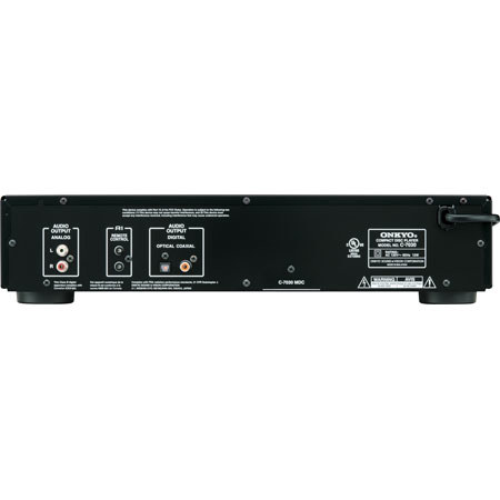 Onkyo C-7030 Disc Player, Frequency Response 4 Hz-20 kHz