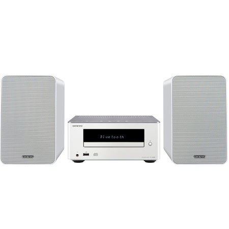 Onkyo CS-355 CD Hi-Fi Mini System with Bluetooth, White