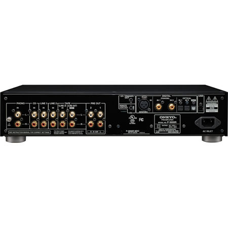 Onkyo P-3000R 2 Channel Pre-Amplifier, Frequency Response 5 Hz-100 kHz