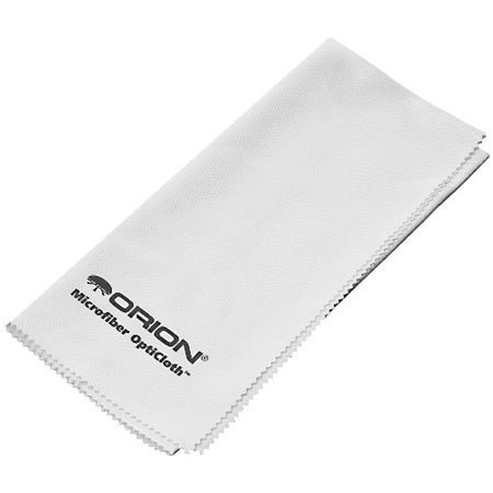 Orion 5833 Microfiber Opticloth lifts Dirt from Lens