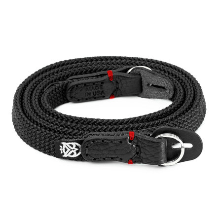 Owlkrown 30" Classic Flat Rope Camera Strap with Polished Split Ring