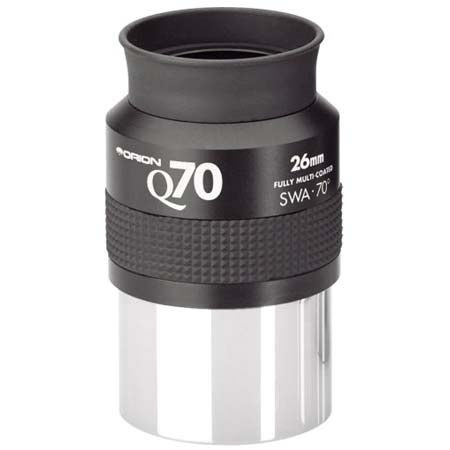 Orion 26mm Q70, 2 in Super Wide Eyepiece with 70 Degree