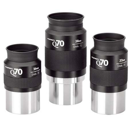 Orion 26mm, 32mm and 38mm Set of Three Q70 Wide View