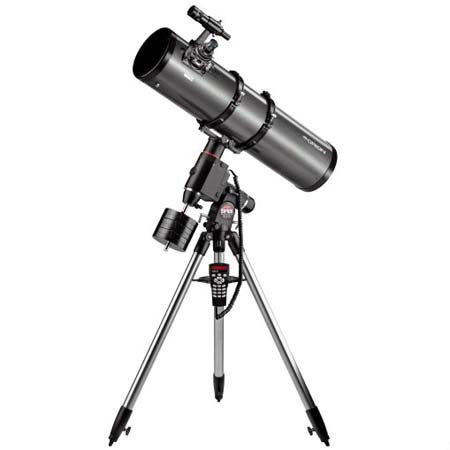 Orion Sirius 8" EQ-G GoTo Reflector Telescope with Eyepiece, Tripod &amp; Equatorial Mount, 2" Caryford Style Focuser and Software