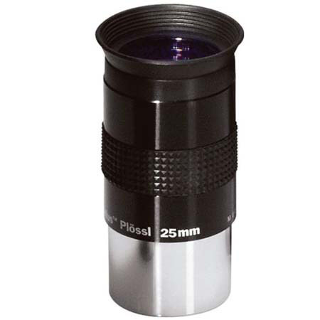 Orion 25mm Sirius, 1.25" Plossl Eyepiece with 52 Degree Field of View. #08741