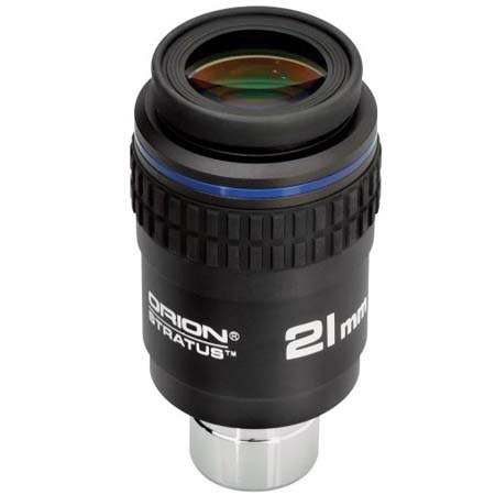 Orion 21mm Stratus, 1.25in and 2in Wide Field Eyepiece