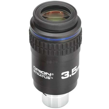 Orion 3.5mm Stratus, 1.25in and 2in Wide Field Eyepiece