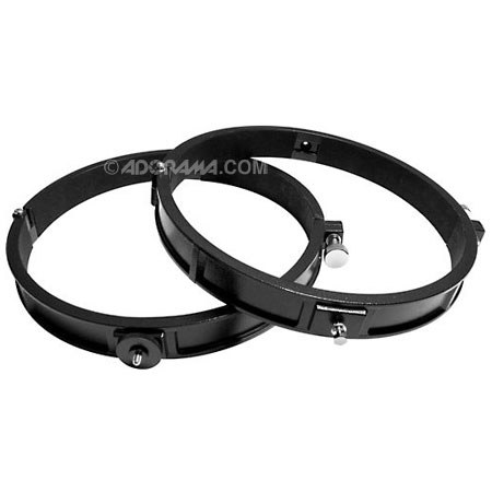 Orion 298mm Inside Diameter Cast Aluminum Telescope Tube Rings, Set of Two
