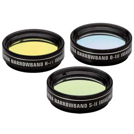 Orion 1.25in Extra-Narrowband Tri-Color CCD Filter Set