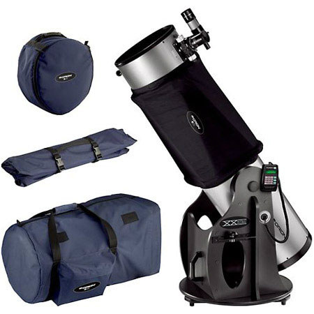 Orion SkyQuest XX12i Dobsonian Telescope, Shroud & Case Set