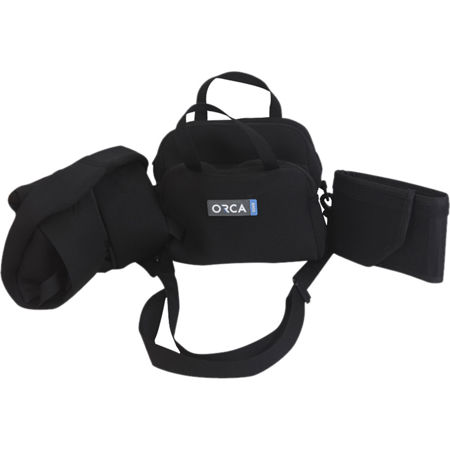 Orca OR-124 7" Monitor System with Neoprene Bag & Carrying Strap