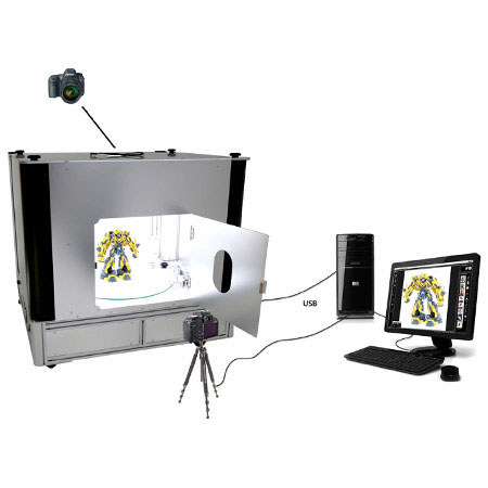 Ortery 3D PhotoBench 260 Images Photography Studio with